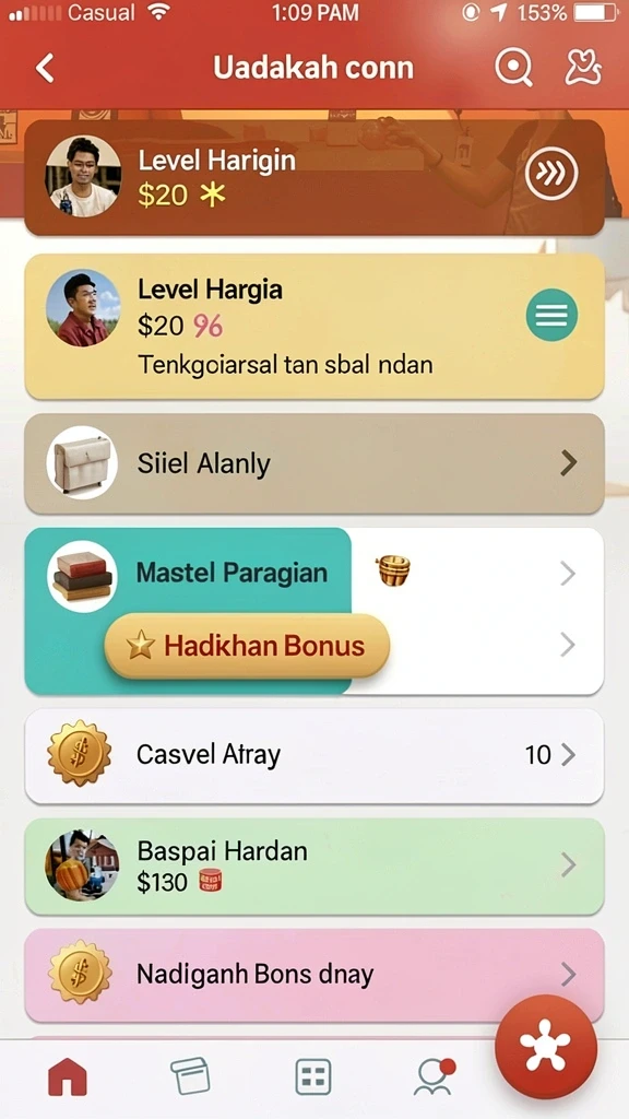 333v - Tampilan antarmuka yang bersih dan mudah digunakan.