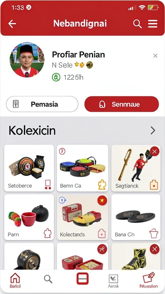 55rt - Karakter unik dengan berbagai kemampuan menarik.
