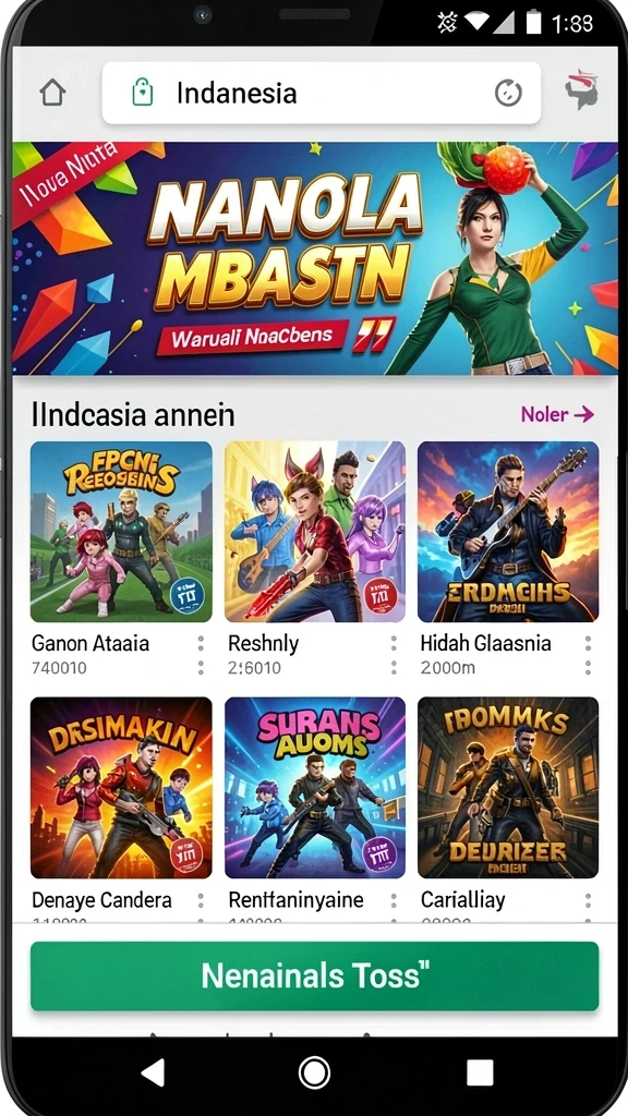62hot - Tampilan beranda yang menarik dan user-friendly.