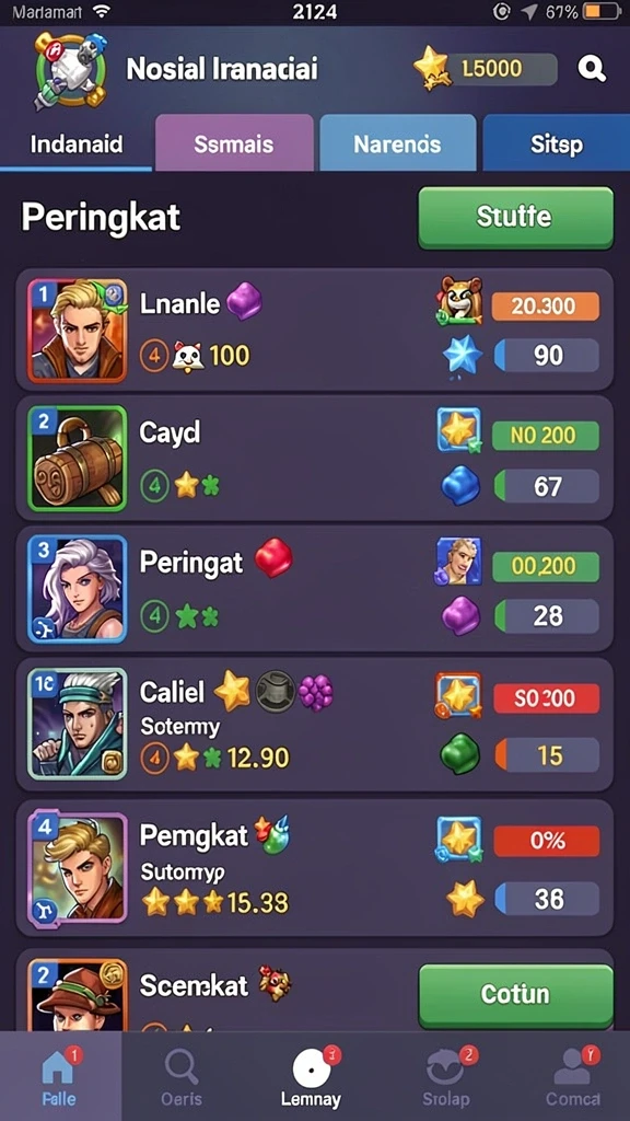 gim999 - Tangkapan layar menampilkan lokasi indah dalam game.