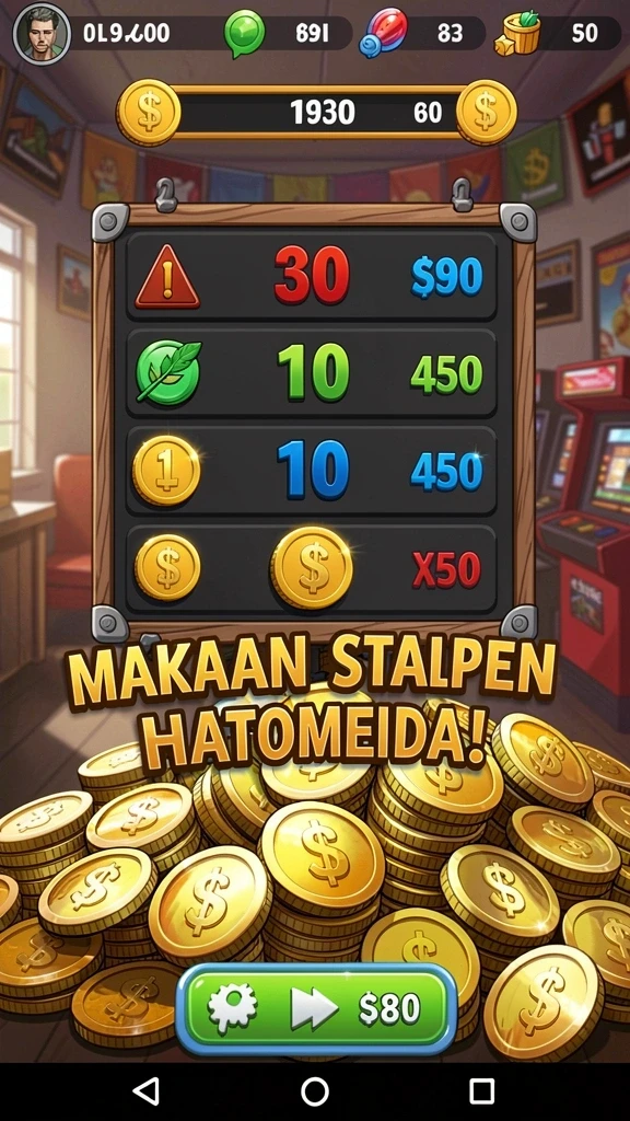 hajar777 - Fitur sosial yang memungkinkan interaksi antarpemain.