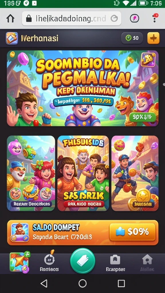indorp - Tampilan antarmuka yang user-friendly dan menarik.