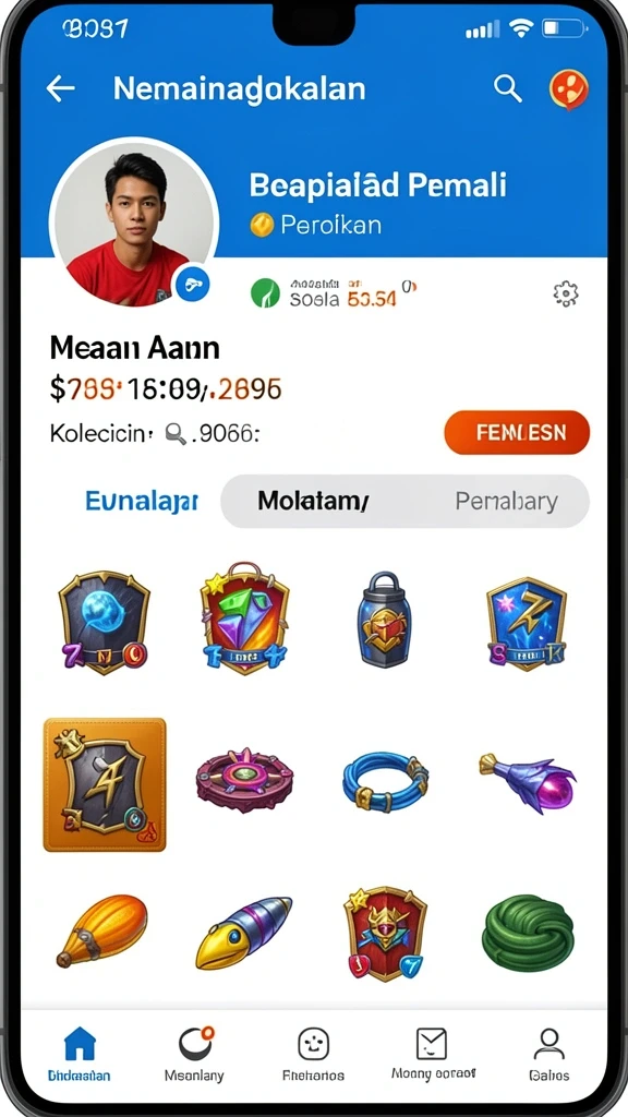 kenzo188 - Tampilan antarmuka yang user-friendly dan menarik.