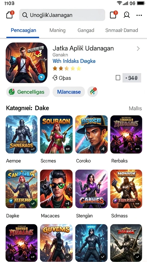 lion4d - Tampilan awal yang menarik dan penuh warna.