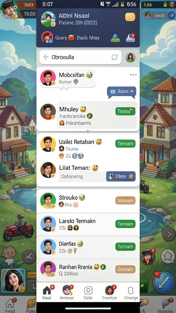 lion4d - Karakter unik dengan kemampuan berbeda.