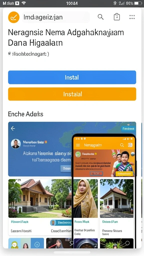 ollo4d - Tampilan antarmuka pengguna yang menarik dan mudah dinavigasi.