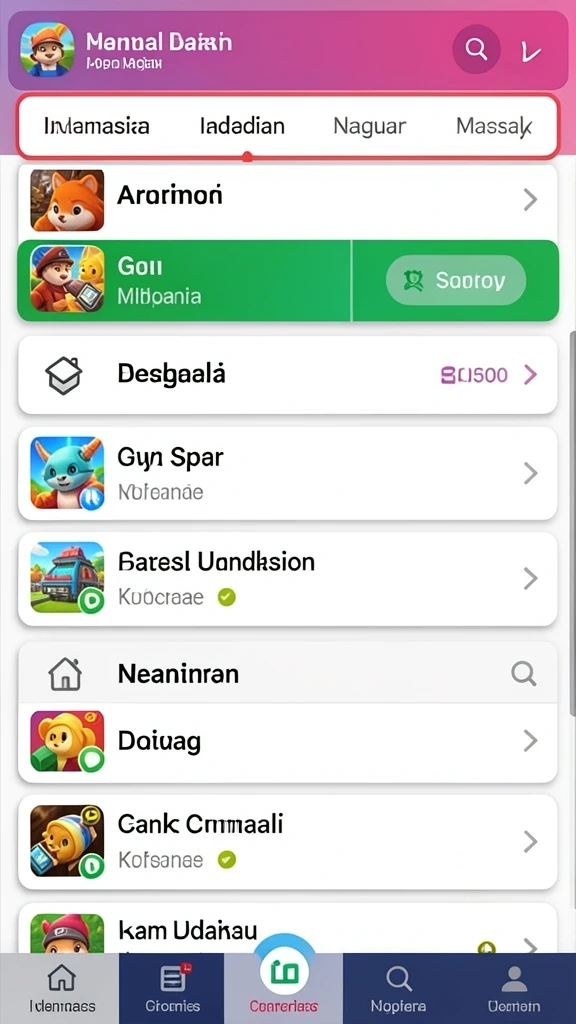 ollo4d - Level menantang dengan rintangan yang bervariasi.
