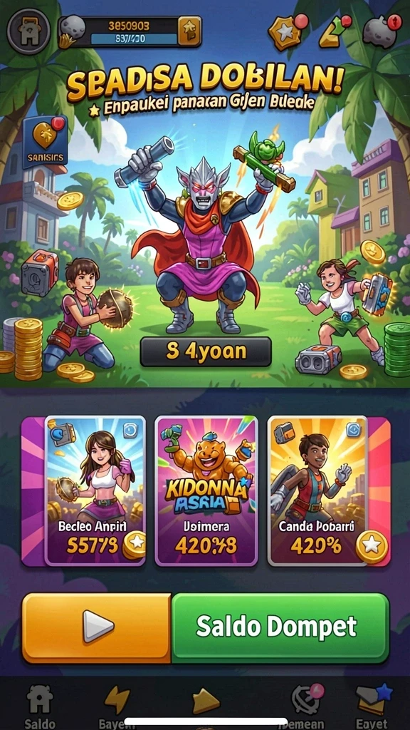 rawontoto - Fitur chat untuk berinteraksi dengan pemain lain.