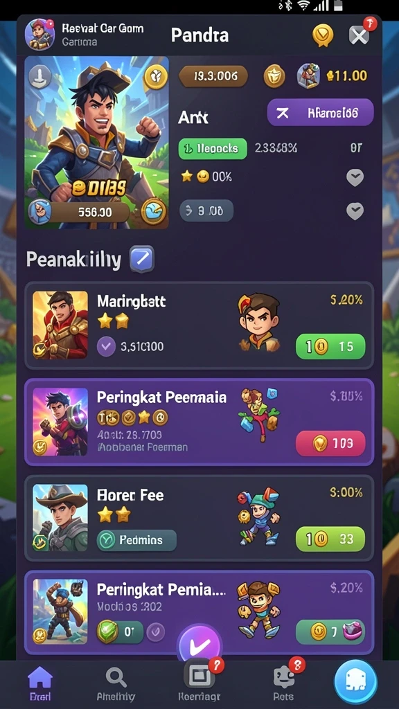 ri889 - Karakter-karakter unik dengan kemampuan berbeda.