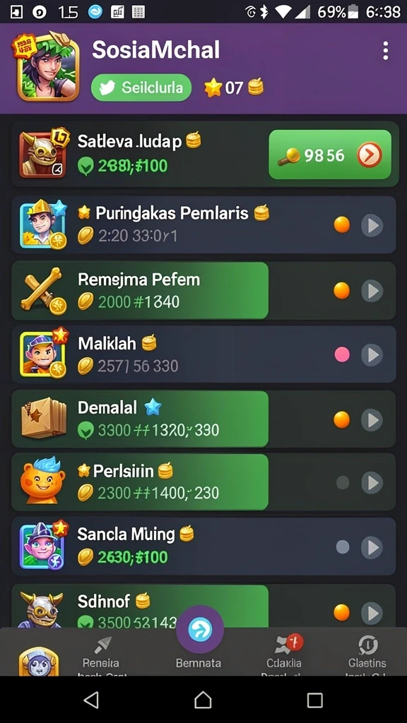 rpok - Tampilan awal game RPOK yang memukau.