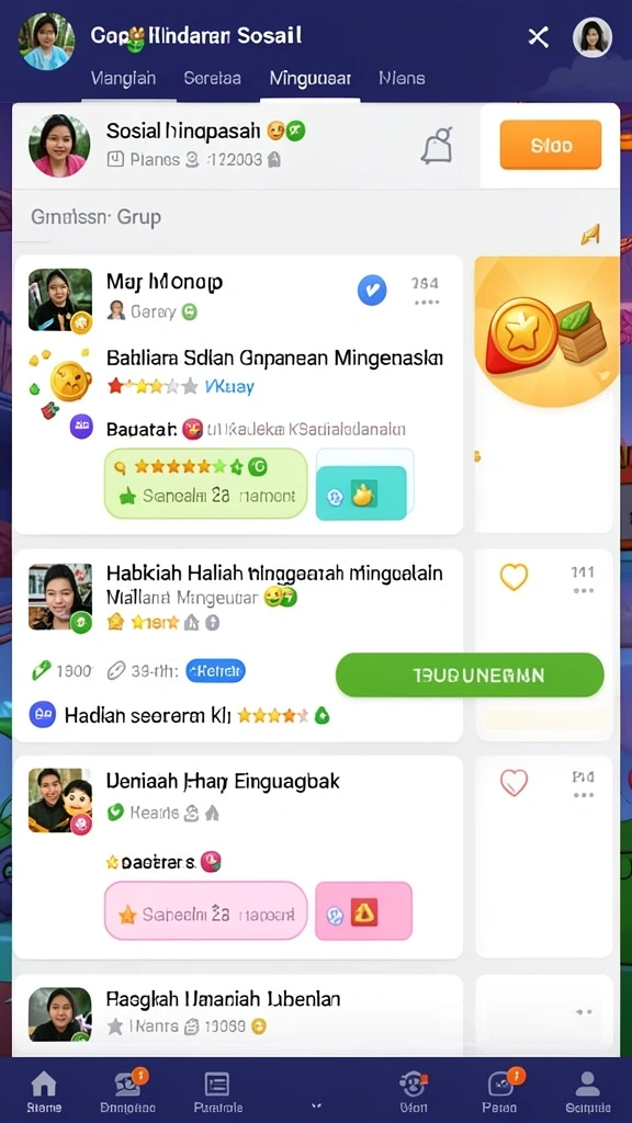 serubet - Tampilan grafis yang menarik dan intuitif.
