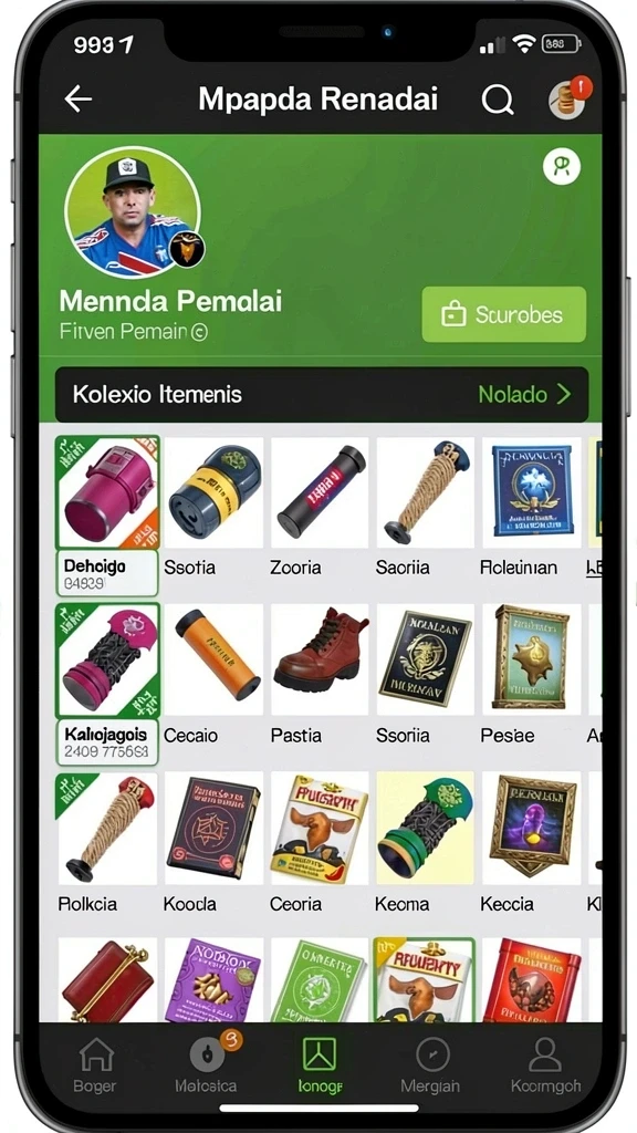supervip - Tampilan antarmuka yang menarik dan mudah digunakan.