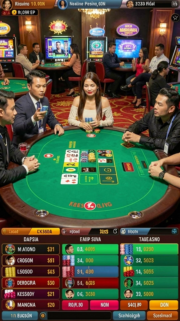 we878 - Ilustrasi karakter yang dapat dikustomisasi dengan detail.